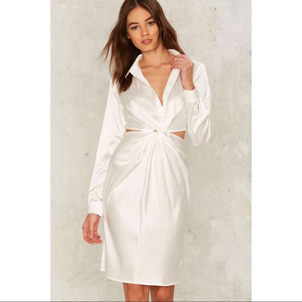 Love potion satin dress